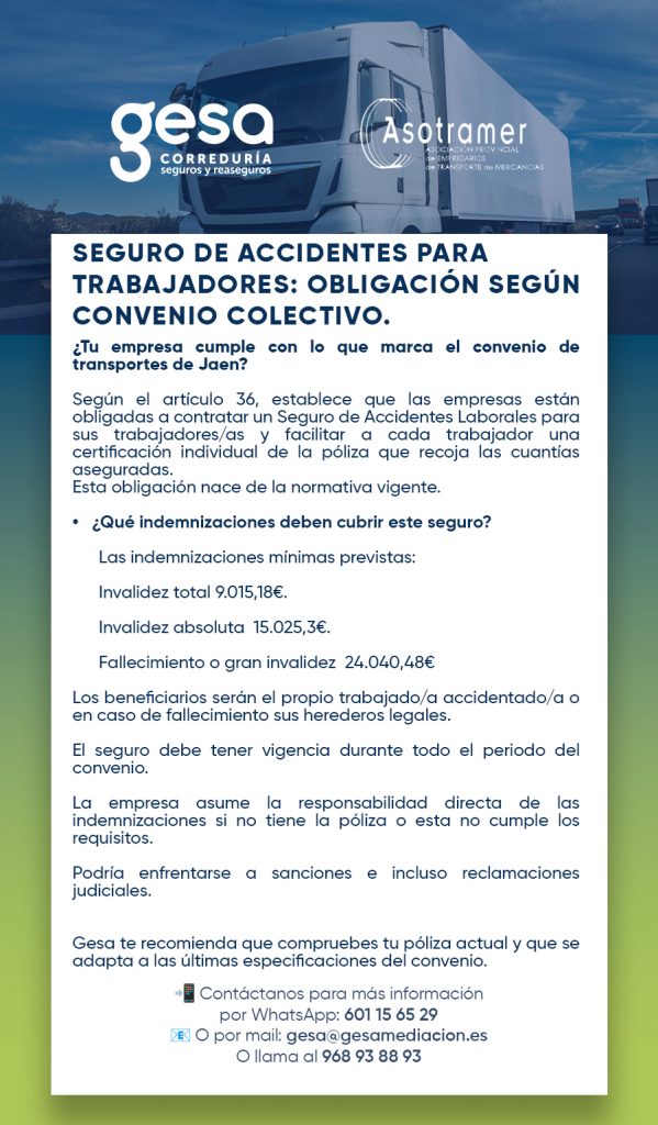 SEGURO TRABAJADORES-GESA